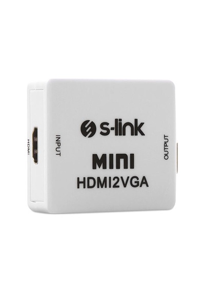 S-link Sl-hvc10 Hdmı To Vga + Audio Çevirici
