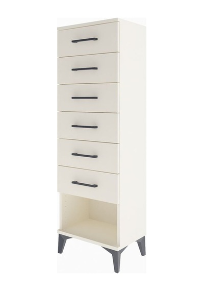 Arges Dolap 6 Çekmeceli 44x30x134 Aytaşı-aytaşı Aytaşı