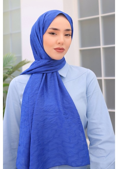 Silk Home Olinda Şal 49001-37 Saks Mavi