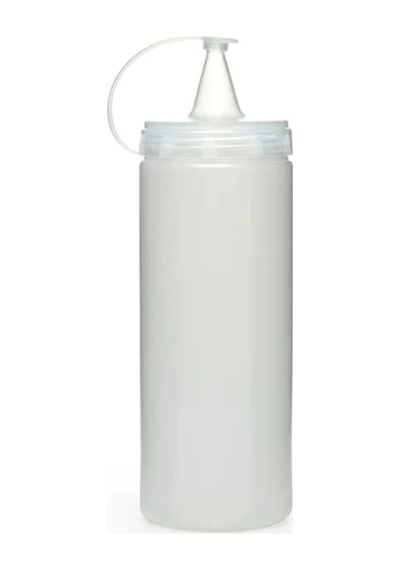 Ers Şeffaf Sos Şişesi - 700 Ml 3 Adet Çok Renkli