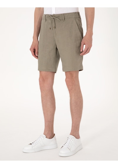 Pierre Cardin Erkek Haki Şort / Bermuda 50301780-vr027 Haki