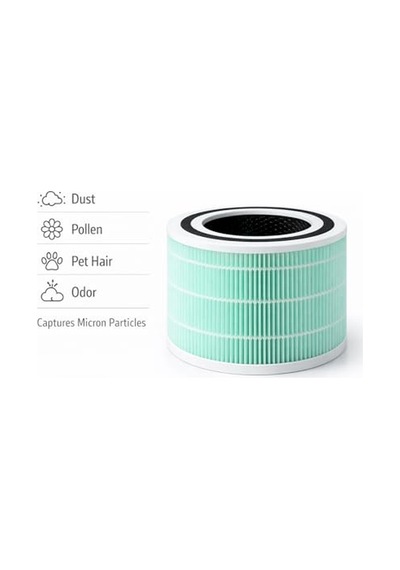 300 Core 300s Air Purifier Uyumlu Karbon Filtre - Pet-evcil Hayvan Sarı Çok Renkli