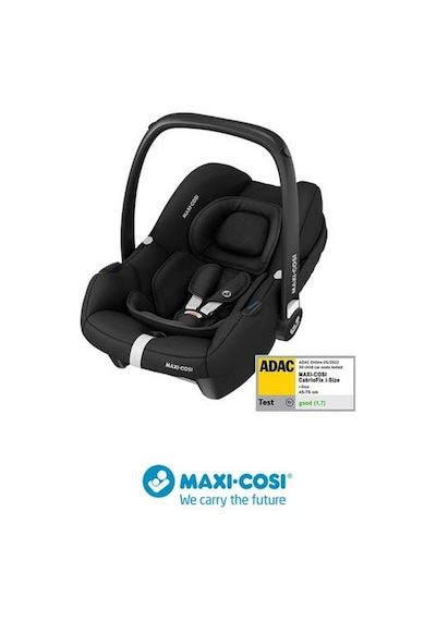 Maxi-Cosi Lara2-Cabriofix I-Size Ultra Kompakt Kabin Boy Seyahat Sistem Bebek Arabası Essential Black