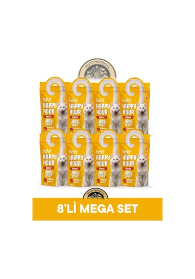 Reflex Plus Happy Hour 8'li Kedi Maması Mega Set 7 / 8x60gr