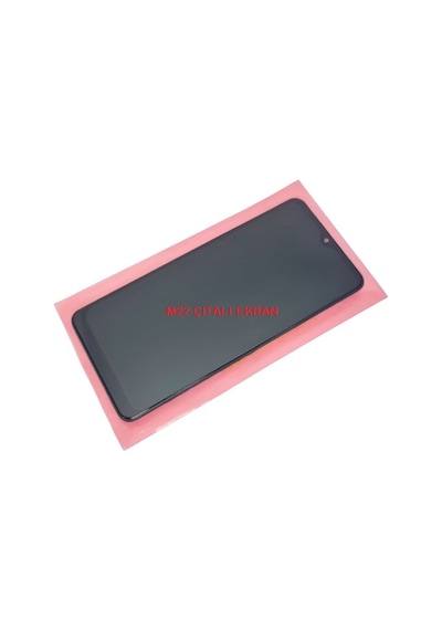 Samsung Galaxy Uyumlu M22 Sm-m225f Lcd Ekran Dokunmatik Full Çıtalı
