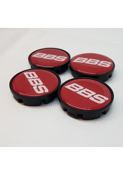 BBS Kırmızı Plasto 56/52 Jant Göbeği