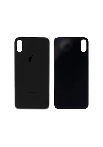 İphone X Uyumlu Arka Pil Kapağı Siyah Diğer