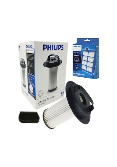 Philips Uyumlu FC9205 Marathon  Kutulu Hepa Filtre Seti