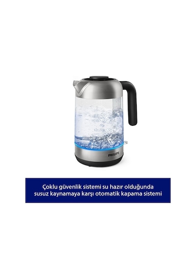 Philips HD9339/80 1700 ML Cam Su Isıtıcı Kettle