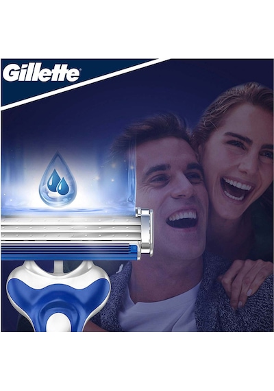 Gillette Blue3 Comfort Kullan-At Tıraş Bıçağı 8'li