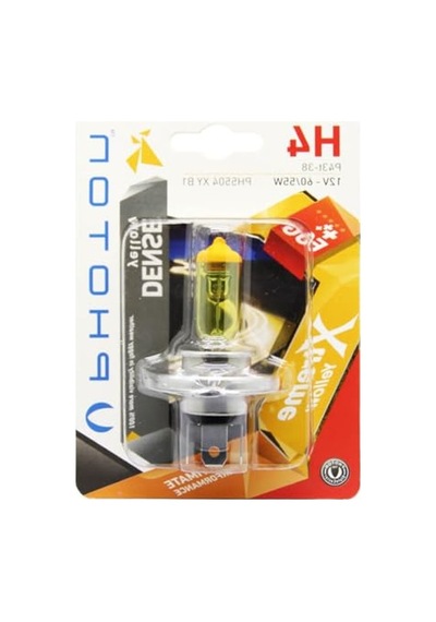 Xtreme Yellow Ampul H4, 12v 60/55w - Tekli Paket
