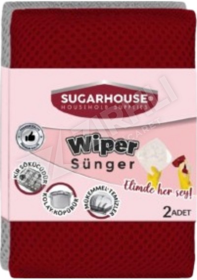 Sugar House Wiper Sünger 2'li