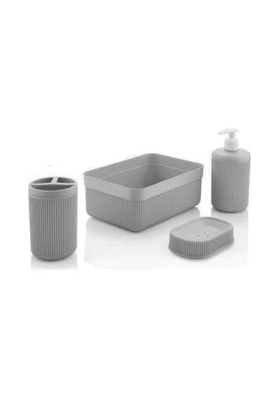 ALESTA Akrilik 4 Parça Banyo Takımı