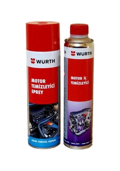 Motor Iç Temizleyici 400ml + Motor Temizleme Sprey 50