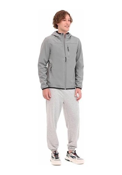 Kinetix Ml Basıc Softshell 5pr Gri Erkek Mont Gri Koyu