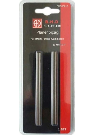 B.h.d 82 MM Planya Bıçağı Jilet T.c.t 2 Li Set