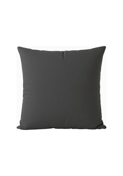 Lüks Yumuşak Dokulu Kadife Salon Kırlent Kılıfı Antrasit, 45 Cm X 45 Cm Çok Renkli