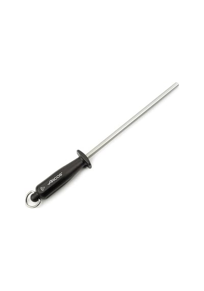 Arcos Steela 230mm Karbon Çelik Ve Elmastan Üretilmiş Manuel Bıçak Bileyici. Ergonomik Polipropilen Saplı Profesyonel Kalemtıraş. Sağlak Ve Sollak. Siyah Renk Açık Sarı