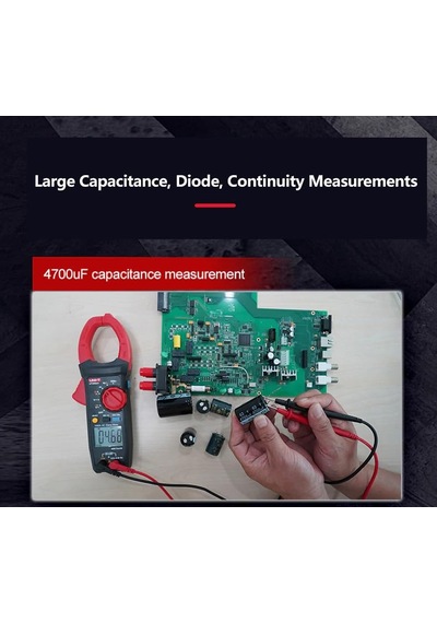 Uni-trend Multimeter Clamp Meter Ut205a+ Ut206a+ Clamp Meter Clamp Current Meter Ammeter 1000v Voltmeter Voltage Frequen