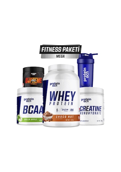 Proteinocean Fitness Paketi Mega - ChocoNut Yeşil Elma