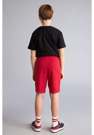 Defacto Oversıze Sweatshirt Kumaşı Şort Erkek Çocuk H2027a826smbr244 Kırmızı-br244 Defacto Oversıze Sweatshirt Kumaşı Şort Erkek Çocuk H2027a826smbr244 Kırmızı-br244