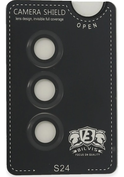 Flzdgnkr Newface Samsung Galaxy S24 Bilvis Titan Kamera Lens - Siyah