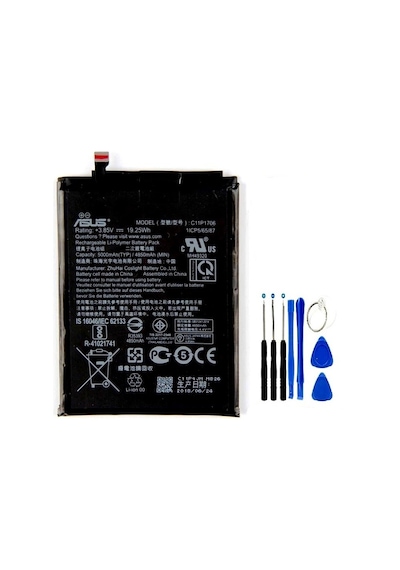 Asus Zenfone Max Pro M1 C11P1706 Zb601Kl Batarya Pil + Tamir Seti