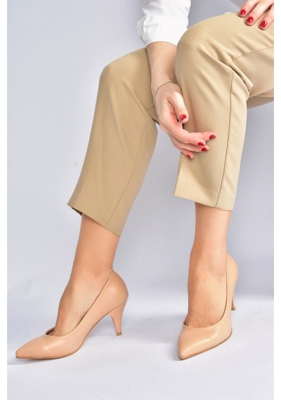 Fox Shoes Ten Kadın Topuklu Ayakkabı A922151109
