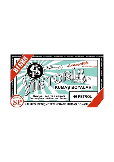 Viktoria Toz Kumaş Boyası 46 Petrol
