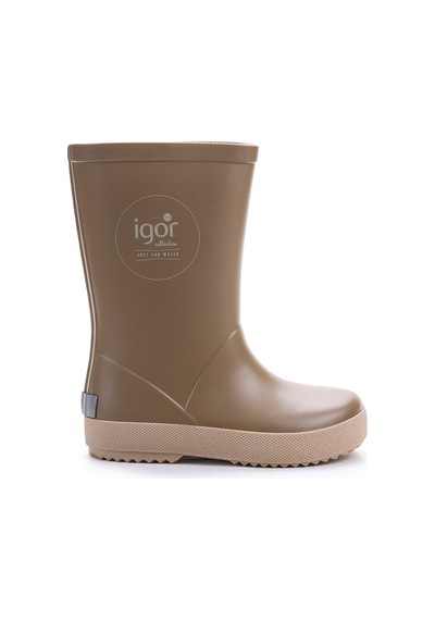 Igor Splash Dk Erkek Bebek Su Geçirmez Yağmur Kar Çizmesi W10292 Kahve - Bej Bej - Kahverengi