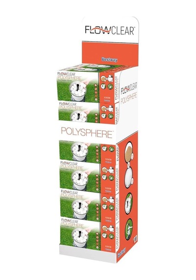 Bestway Flowclear Polysphere Ekran, Kum Filtresi Pompaları İçin 6 Kg Filtre Topları