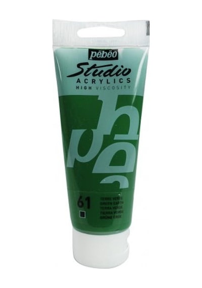 Pebeo Studio Akrilik Boya 100 Ml. 61 Green Earth