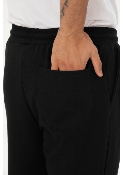 Twenty3 Erkek Basic Regular Fit Paçası Ribanalı Jogger Eşofman A 001