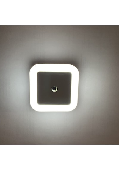 Ct-9500 Led Gece Lambası Fotoselli Led Otomatik Yanan 2 Adet(524563326) Beyaz