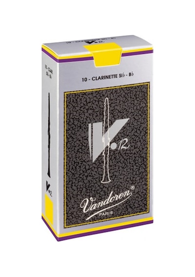 Vandoren Cr193 V12 Bb Klarnet Kamışı No: 3.0 Profesyonel - 10'lu Kutu Zengin Harmonik İçerik, Tutarlı Malzeme Ve Profesyonel Üfleme Rahatlığı