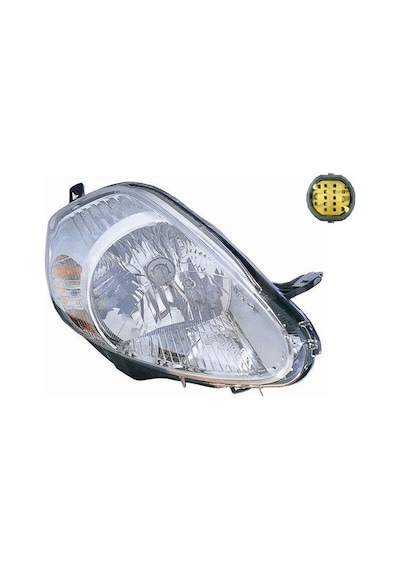 SAĞ FAR LAMBASI MOTORLU SARI SOKET GRANDE PUNTO 2005-2008 (DEPO)