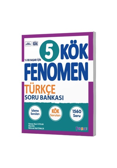 Fenomen 2025-2026 Yeni Müfredat 5 Sınıf Tüm Dersler Kök Seti