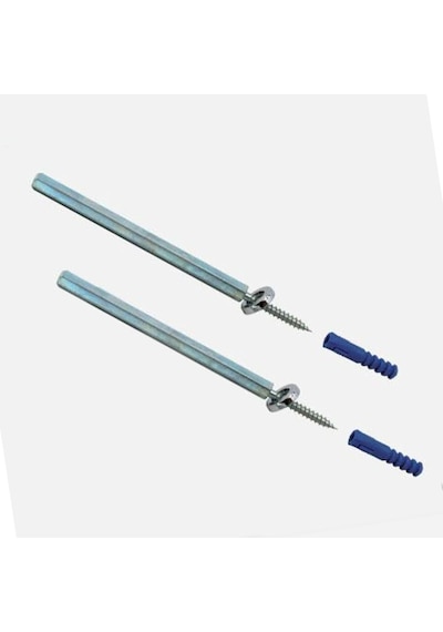 Metal Gizli Raf Tutucu Çinko 8x100 Takım 181ay0210221 Renkli