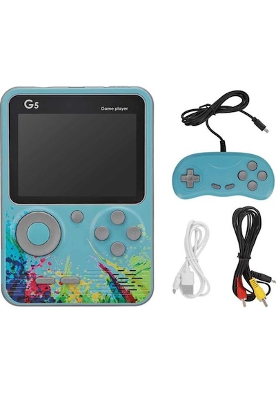 3 - 23 - İnç Ekran 500 Oyunlu Game Box Mini Tnabilir - Dpmıx-hb - Oyun Konsolu