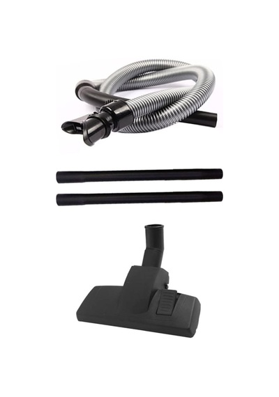 Philips İle Uyumlu Fc 9200 - 9218 Serie Hortum Plastik Boru Başlık Seti Siyah