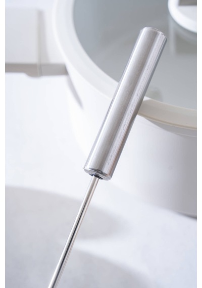 Acar Evero Manuel Çelik Çırpıcı - 30 Cm Silver