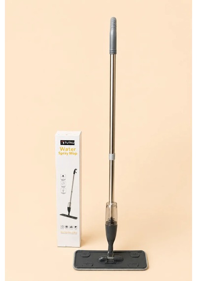 Sprey Mop Mikrofiber Mop Paspas Temizlik Gri - 936903591