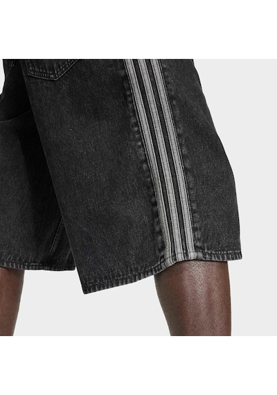 Adidas Firebird Adicolor Erkek Siyah Jean Şort Kd1498