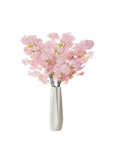 Yapay Çiçek Bahar Dalı Japon Kiraz Çiçeği 90 Cm Açık Pembe