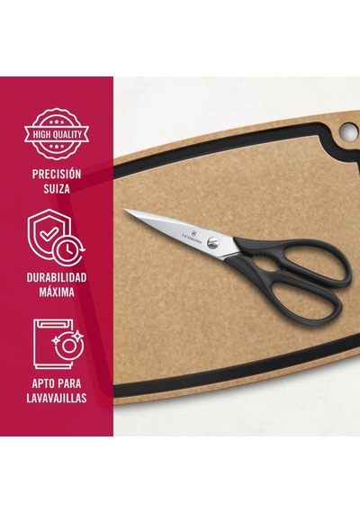 Victorinox Evrensel Mutfak Makası Paslanmaz Siyah 20 Cm, 7.6363.3