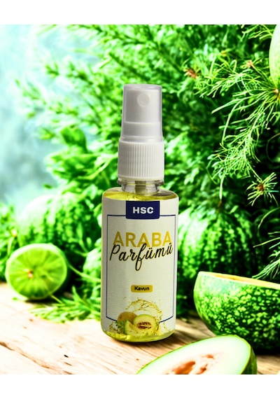 Kavun Araba Parfümü 50cc Sprey Ferahlatıcı Taşınabilir Araç Kokusu 50 ML