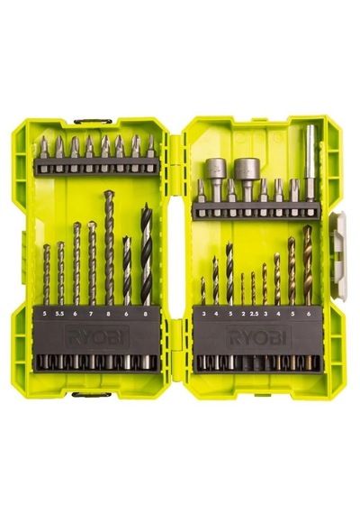 Ryobi Rak32ddmıx 32 Parça Delme + Vidalama Seti 5132004425