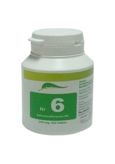 Sasfarma Schüssler Tuzları No: 6 - Potasyum Sulfuricum Diğer
