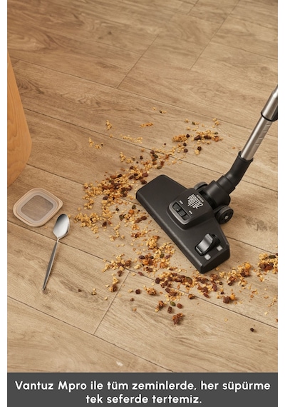 Karaca Vantuz Mpro Elektrikli Süpürge Walnut Brown