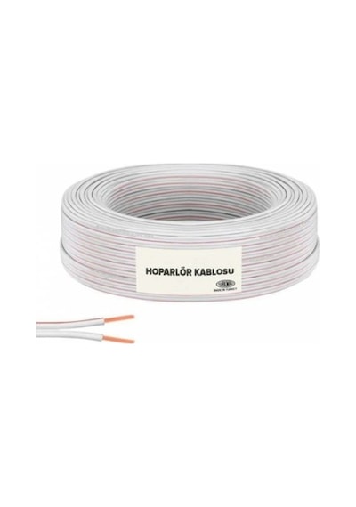 100 Mt 2 X 0.75 Mm Cca Ses Ve Horparlör Kablosu Kordon